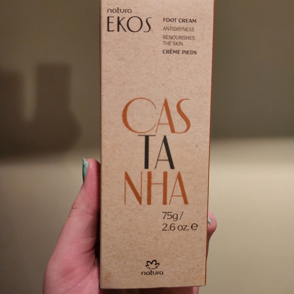 3/$20 NWOT Castanha Foot Cream Natura Ekos